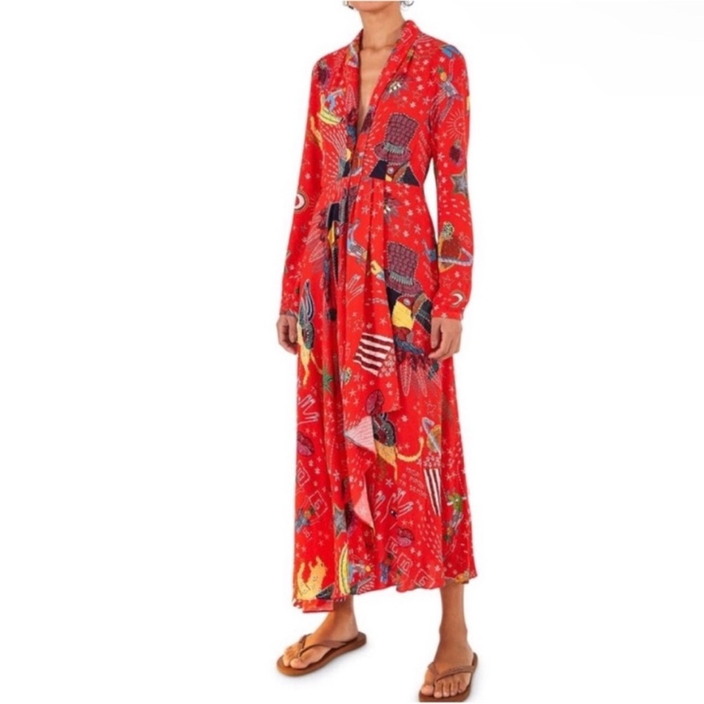 FARM Rio Carnival maxi dress